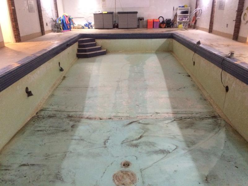 Commercial Concrete Pool (Before)