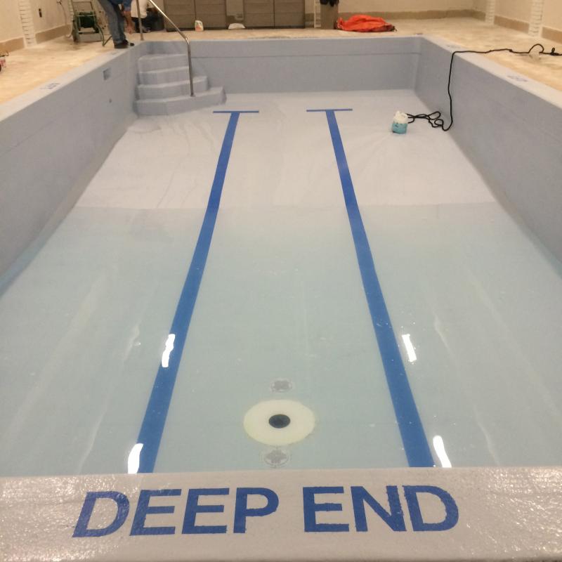 Commercial Concrete Pool (After)